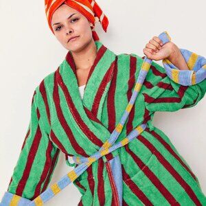 DUSEN DUSEN Nicholas Stripe Robe